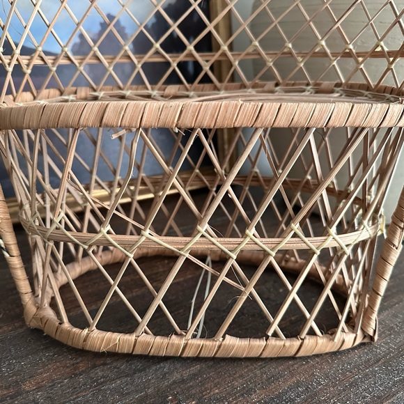 Mini Wicker Bench - Picture 5 of 8